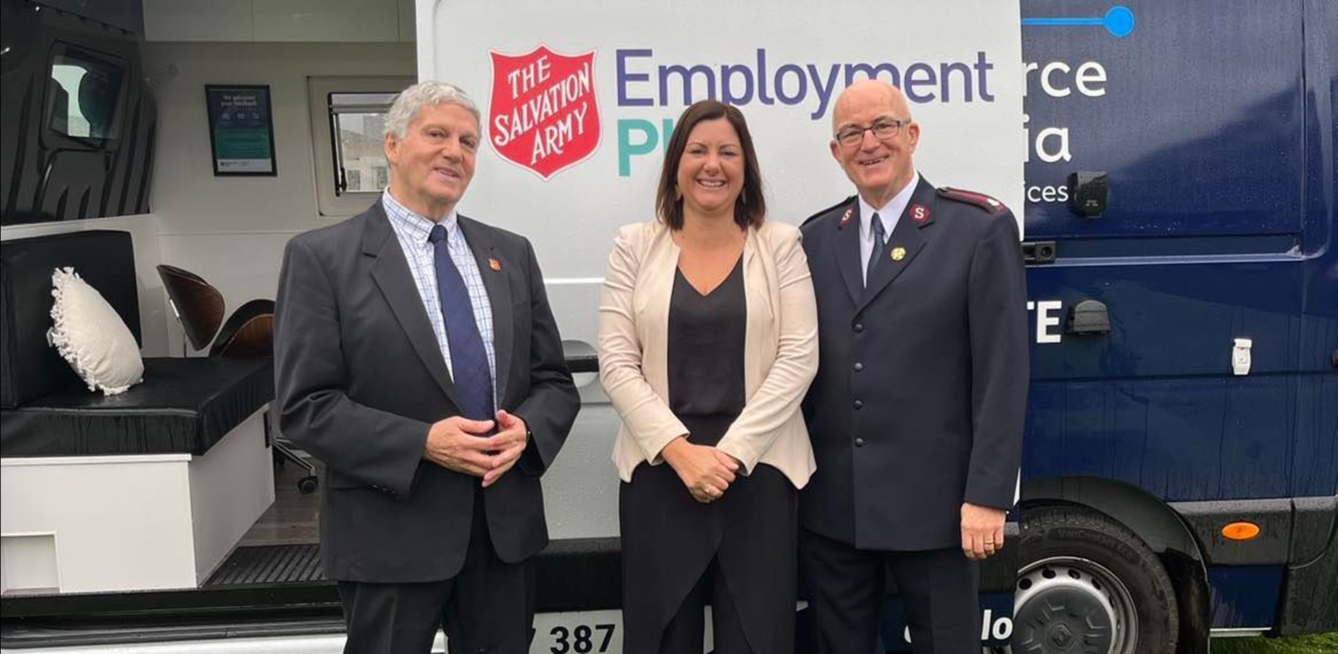 Salvation Army Employment Plus Mobile Bus Program Launch Main Image