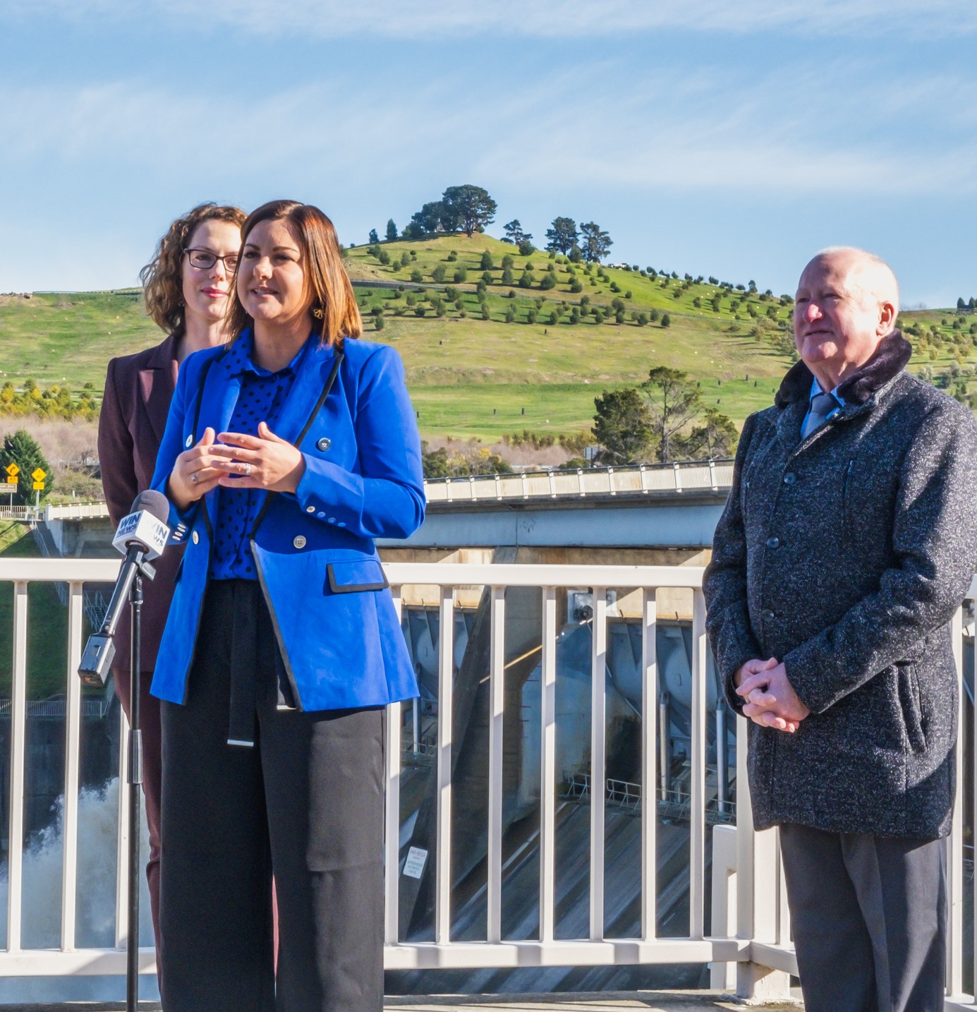 TRANSCRIPT - DOORSTOP - SCRIVENER DAM, CANBERRA Main Image