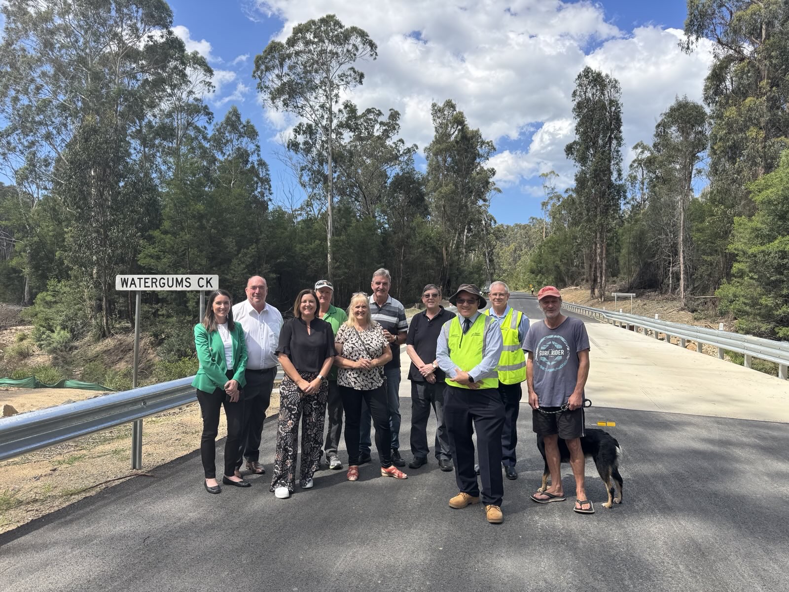 WATERGUMS CREEK BRIDGE REPLACEMENT COMPLETE Main Image