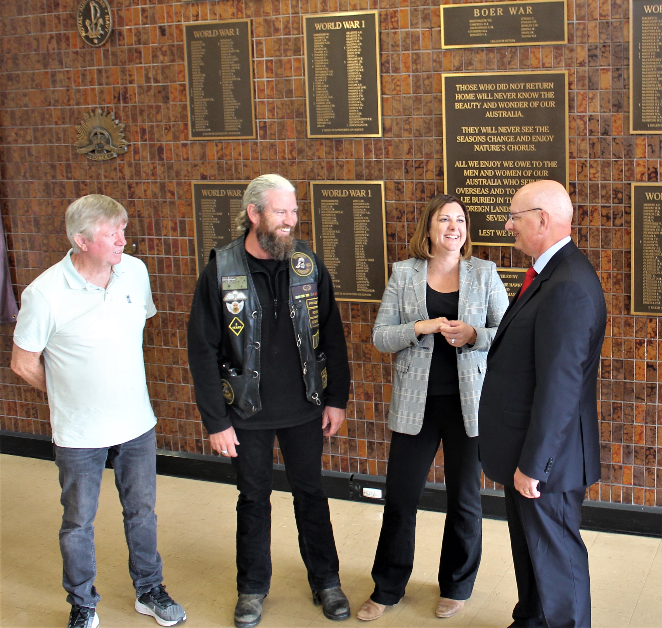 Doorstop interview 5million veterans hub in Queanbeyan